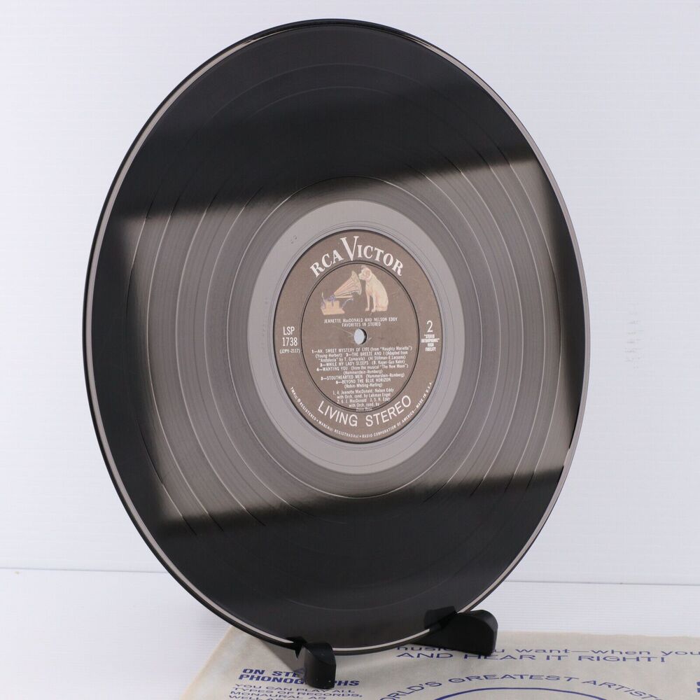 Jeanette MacDonald & Nelson Eddy – Favorites In Stereo - 1959 LP Record LSP-1738 - Picture 14 of 16